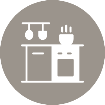 Become a master chef in your spacious kitchen with stainless steel appliances
