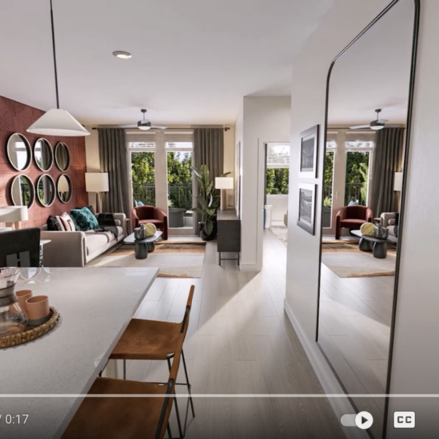 Virtual tour of apartment at Station 316